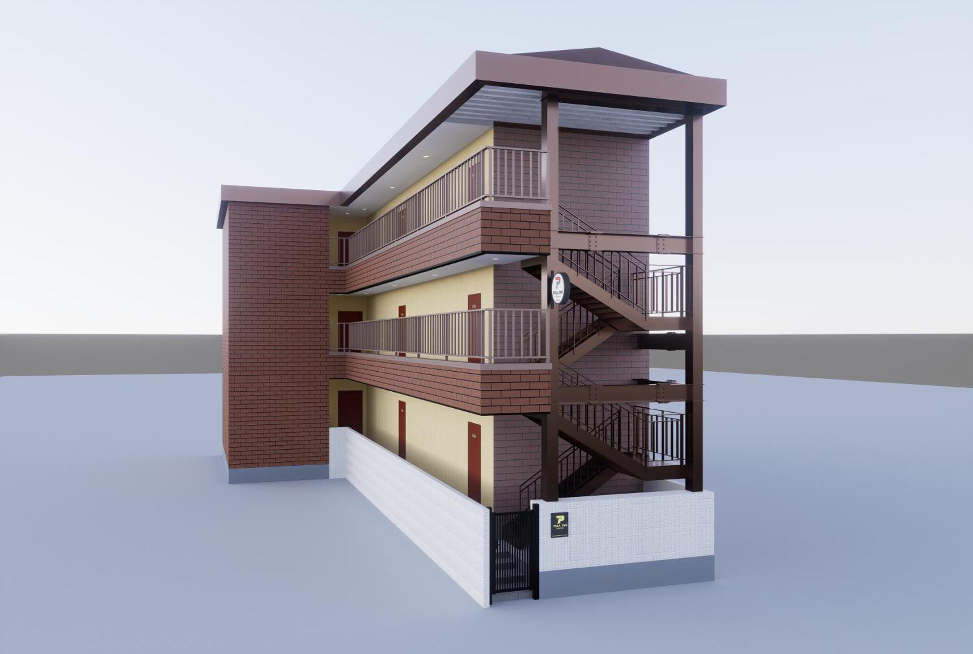 103号室花園町駅と萩之茶屋駅各2分ベット2台専用バスルーム付きアクセス抜群 Apartment